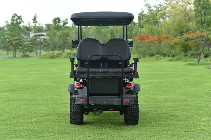 E-BOLT Electric Golf Cart – Backseat, Bluetooth, Windshield, Quiet Ride